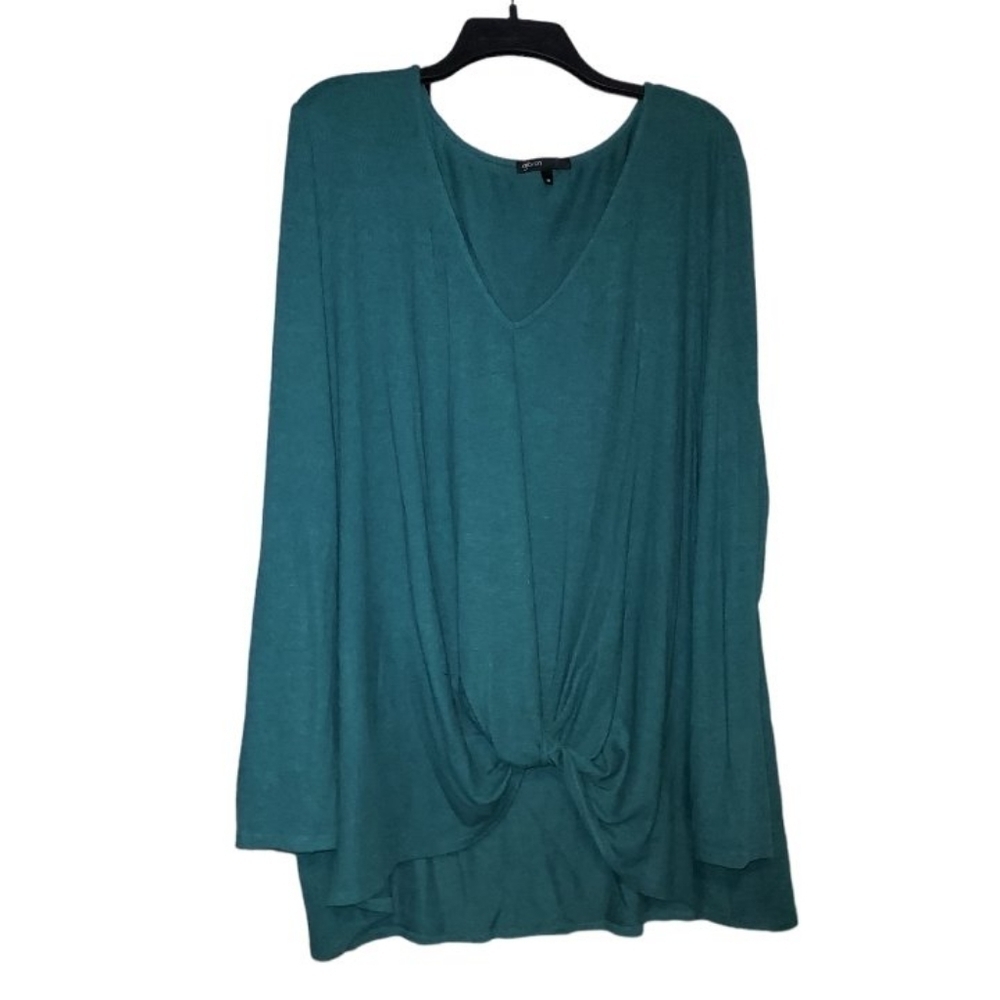 GIBSON HUNTER GREEN FRONT TWIST TOP